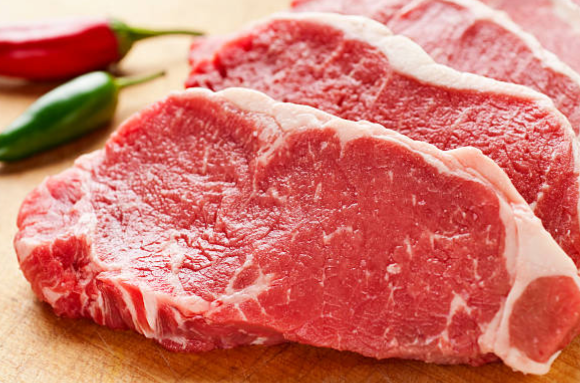 Raw meat